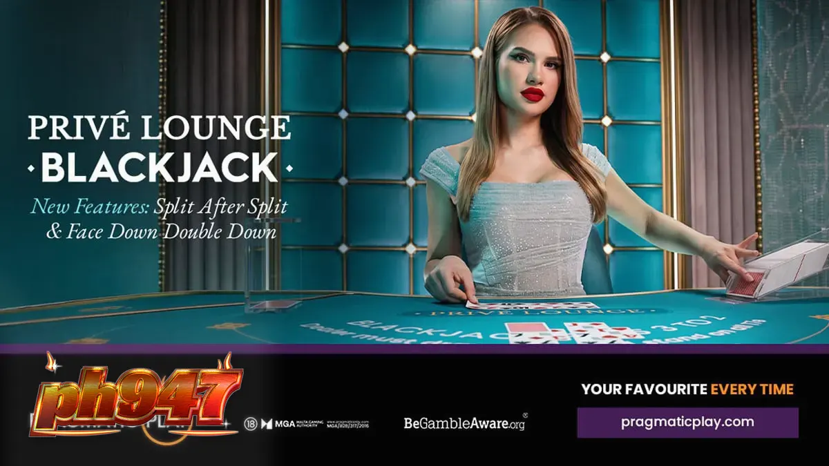 Isang eleganteng live casino blackjack table na may mga bagong feature ng Pragmatic Play.